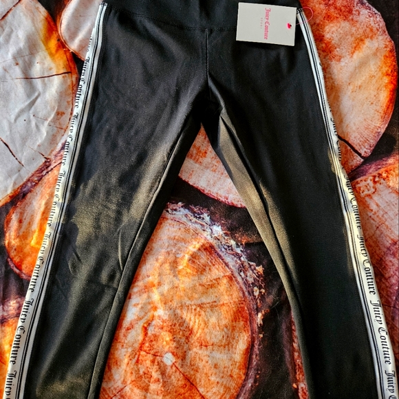 NWT Juicy Couture crop style Sport leggings - Picture 5 of 5